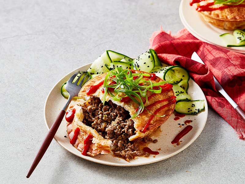 Bulgogi Beef Pot Pie